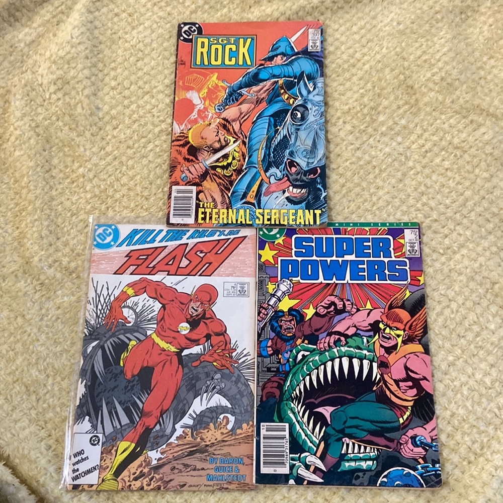 VINTAGE 3 DC Comics (1980s)